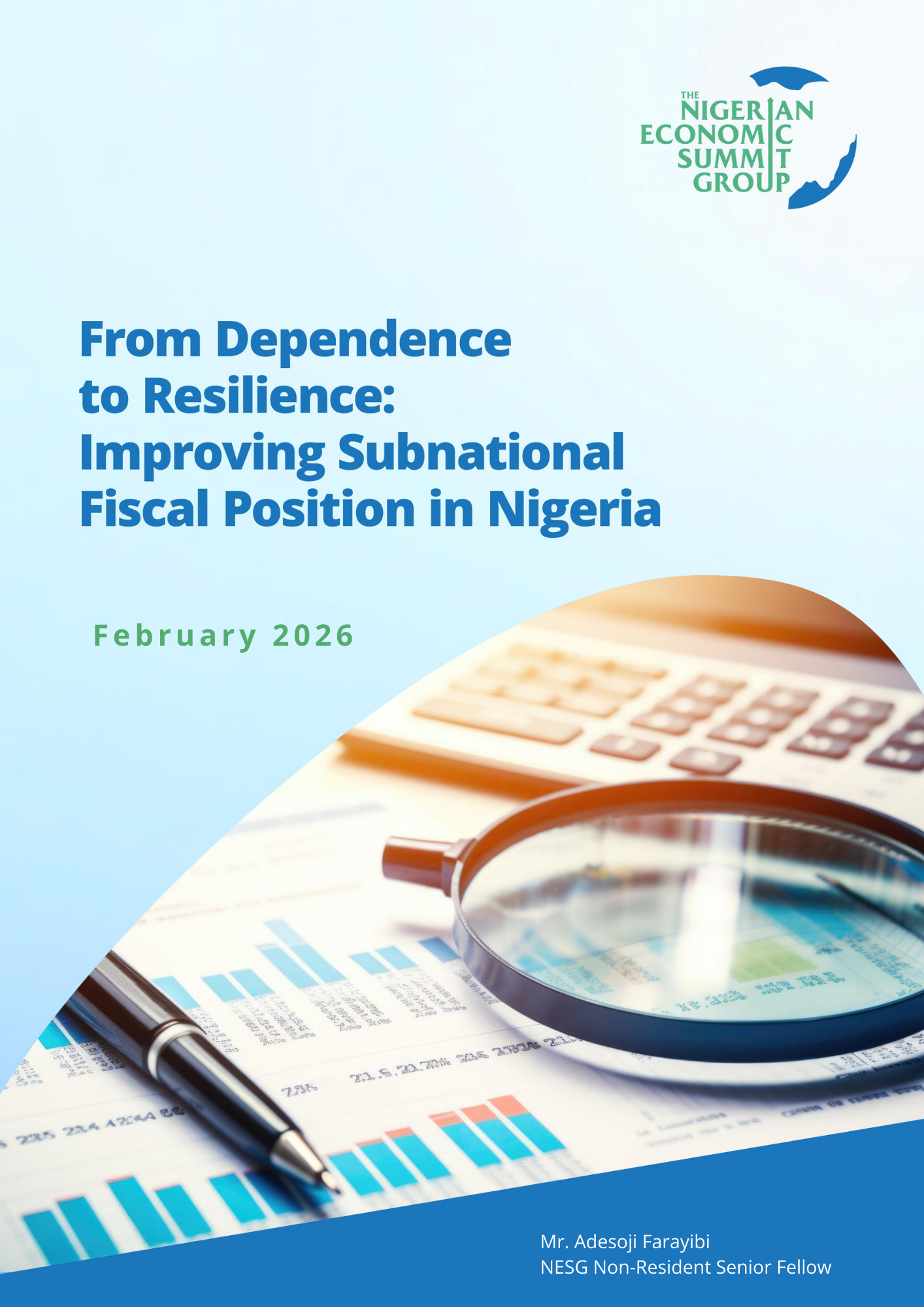 From Dependence to Resilience Improving Subnational Fiscal Position in Nigeria